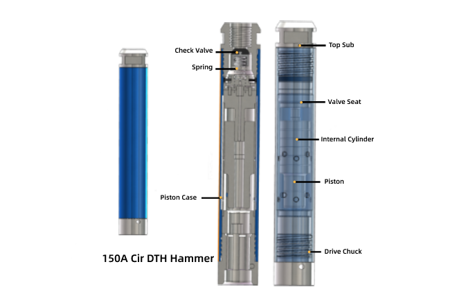 D miningwell Dth Hammer Rock Drilling Tool