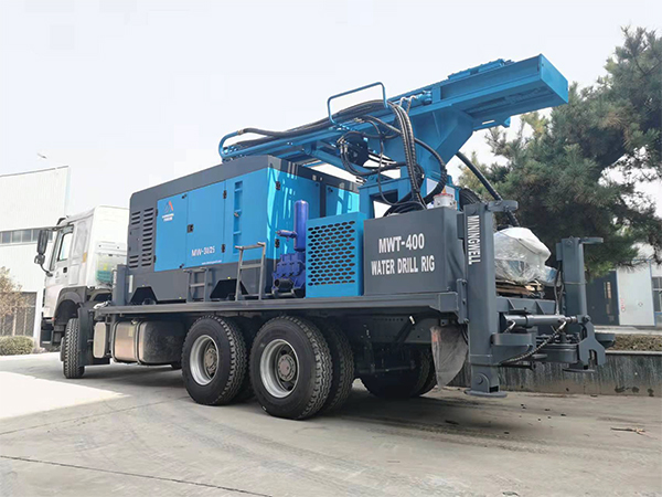 D miningwell portable wells drilling 600 meters water well drilling drill rig with compressor