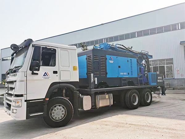 Miningwell Truck-mounted Water Well Drilling rig MWT-600 truck Mounted Borehole Drilling Rig Prices