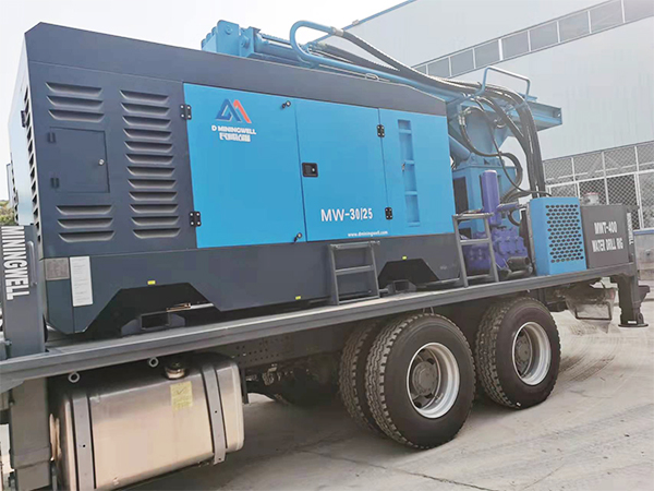 Miningwell Truck-mounted Water Well Drilling rig MWT-600 truck Mounted Borehole Drilling Rig Prices