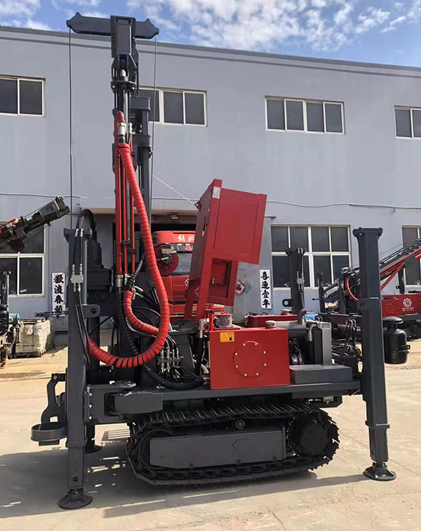 D miningwell 260m portable hydraulic water drilling rig