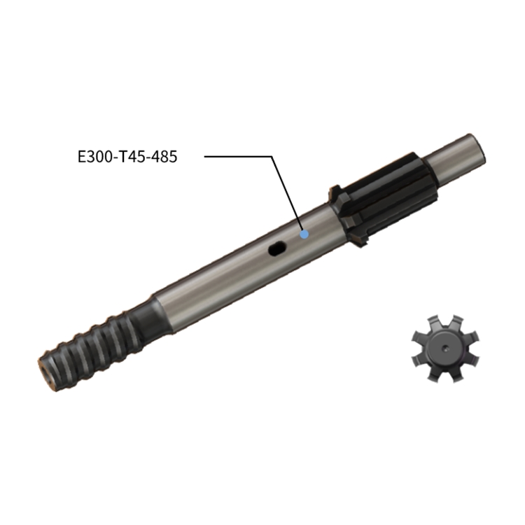 D Miningwell shank adapter ED150 Striking Bar T45 Shank Adapter For Mining