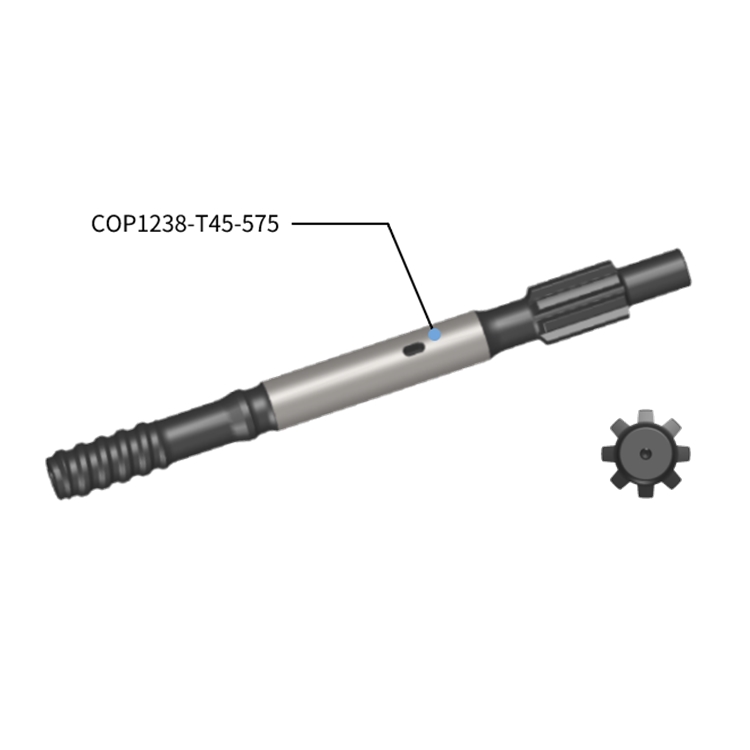 D miningwell shank adapter R32 BBC120 mining tools for top hammer drilling rig