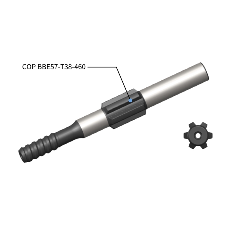 D Miningwell shank adapter PD200R Shank Adapter For Sale 484mm T45	Shank Adapters