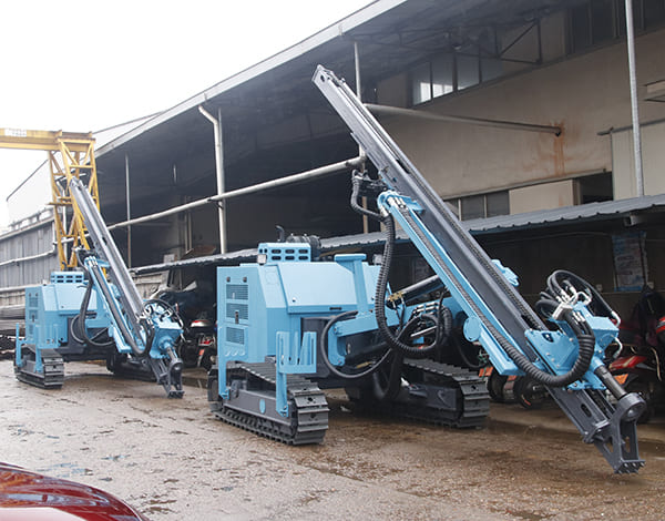 D Miningwell HT600 Separated Surface Mining Equipment Dth Drilling Rig Machine Manufacturer