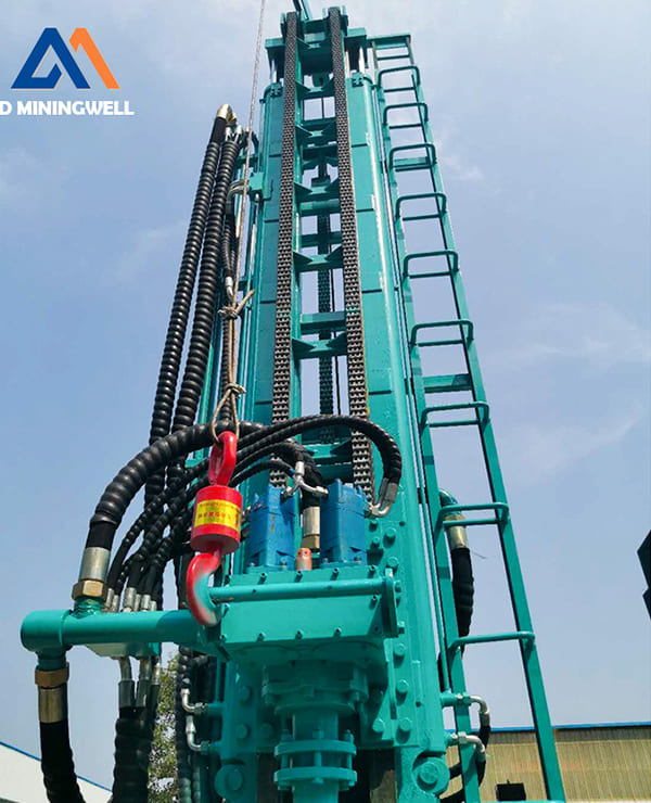 MW280 diesel machine price portable hydraulic water well drilling rig