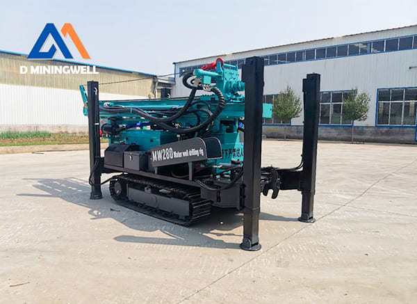 MW280 portable drilling machine borehole rig for drill water well