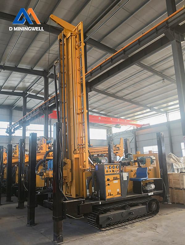 D miningwell well drilling rig 200meters small water drilling rig