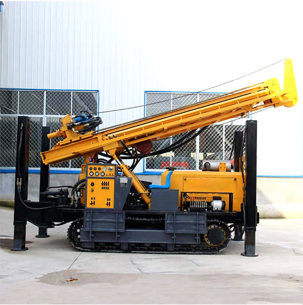 MW500 500m Drilling Depth 118kw portable hydraulic water well drilling rig price