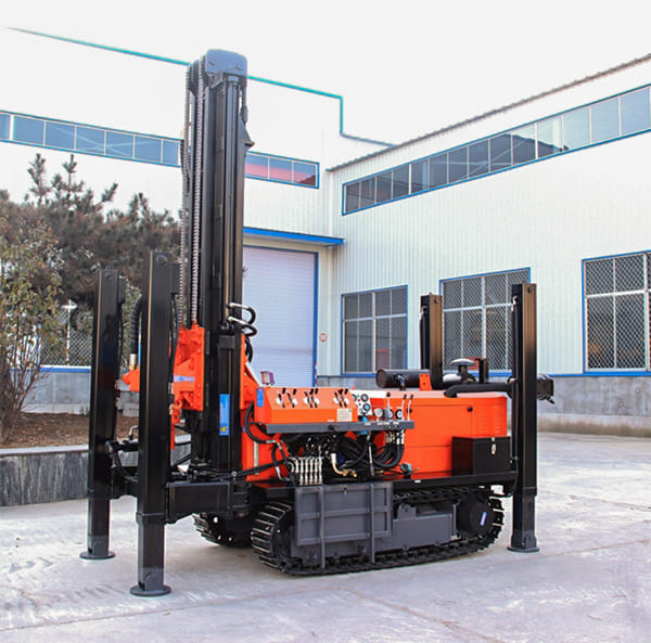 MW180 small portable drilling rig for water well water well drilling rig with compressor