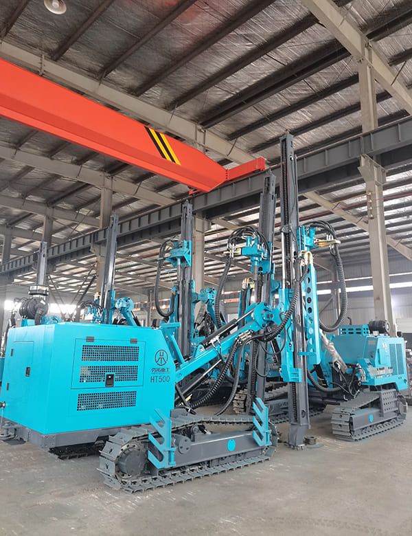 Drill rig DTH type down-the-hole Crawler drilling rig 203mm Borehole drilling machine