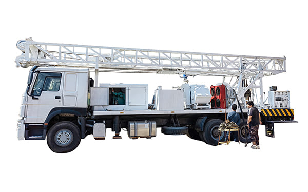 D miningwell truck mounted auger drill MWT600 borehole driller for sale