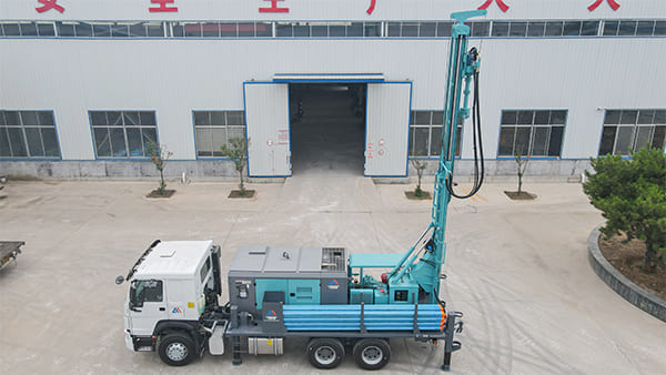 D miningwell MWT250 well drilling truck for sale borehole water well drilling rig machine