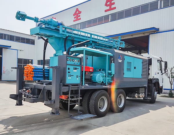 D miningwell MWT250 well drilling truck for sale borehole water well drilling rig machine