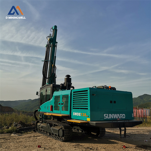 SWDE152 integrated dth surface drill rig surface mining equipment