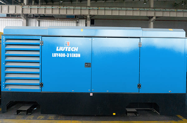 liutech air compressor 25 bars for drilling rigs