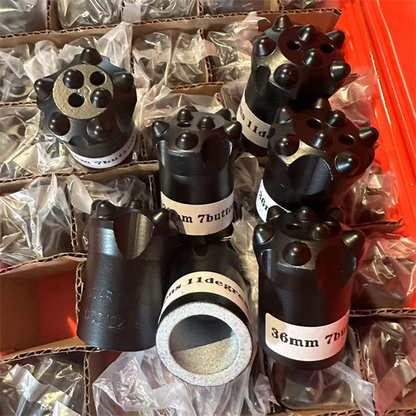 Hot selling in Chile China manufacturer 34mm taper bit 32mm 34mm 36mm 38mm 40mm 42mm for hard rock drilling