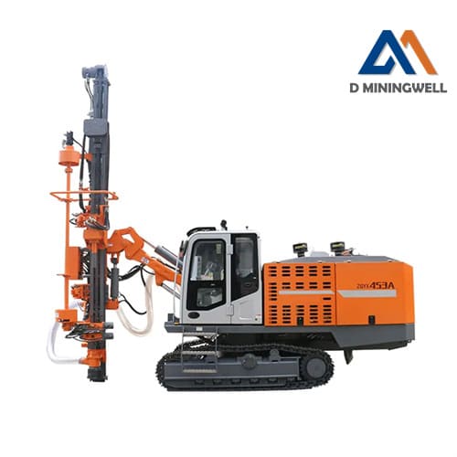 dth drill rig for blast-hole in quarry