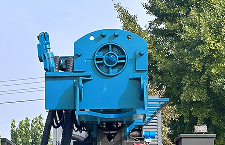 Operation Procedure of Truck-mounted Reverse Circulation Power Head Drilling Rig