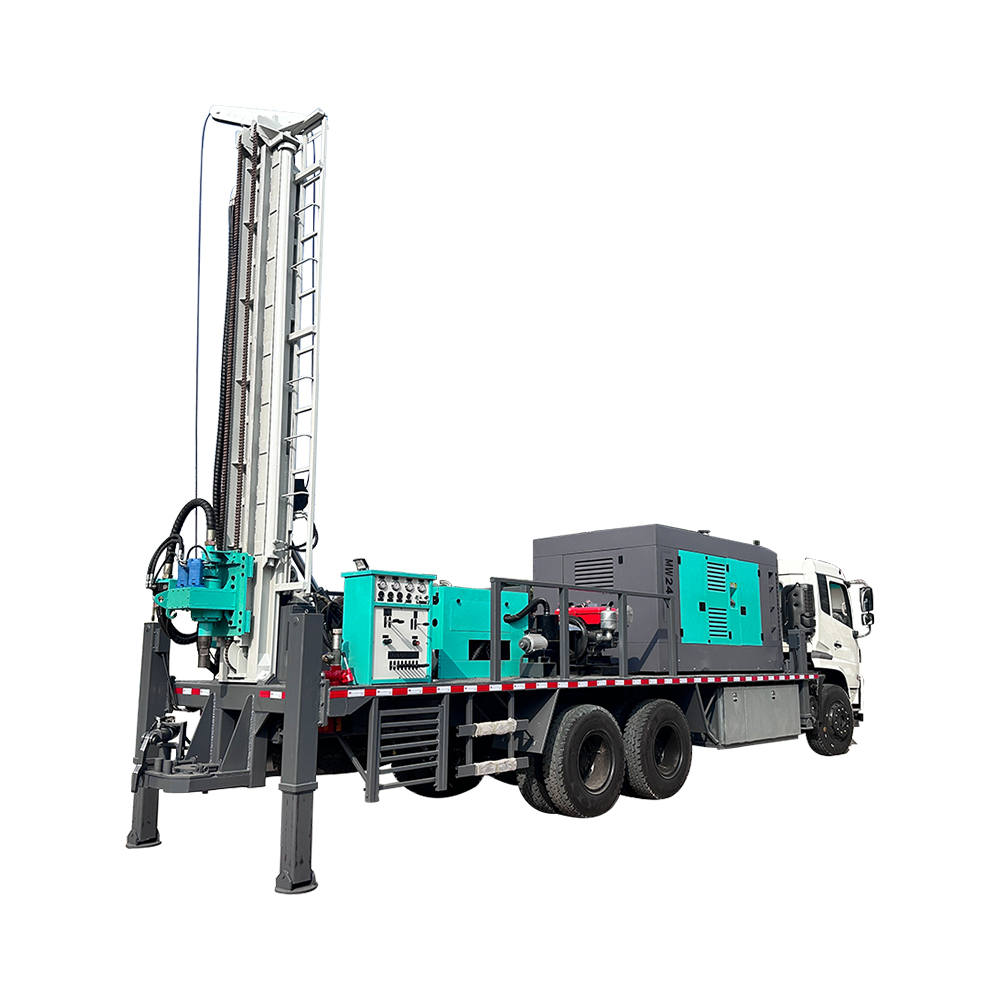 Truck mounted water well drilling rig MWC280IV